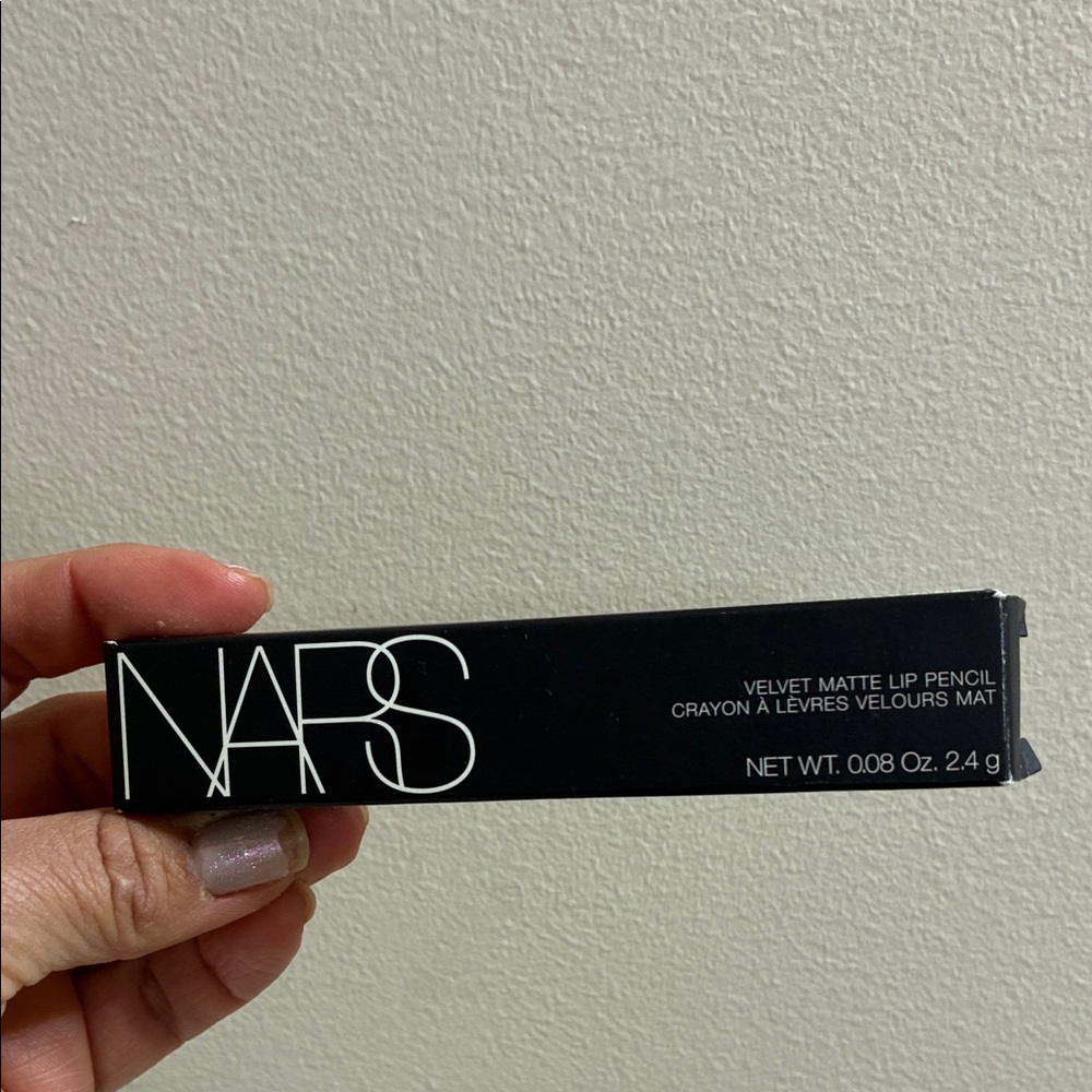 NARS Velvet Matte Lip Pencil in Black Packaging